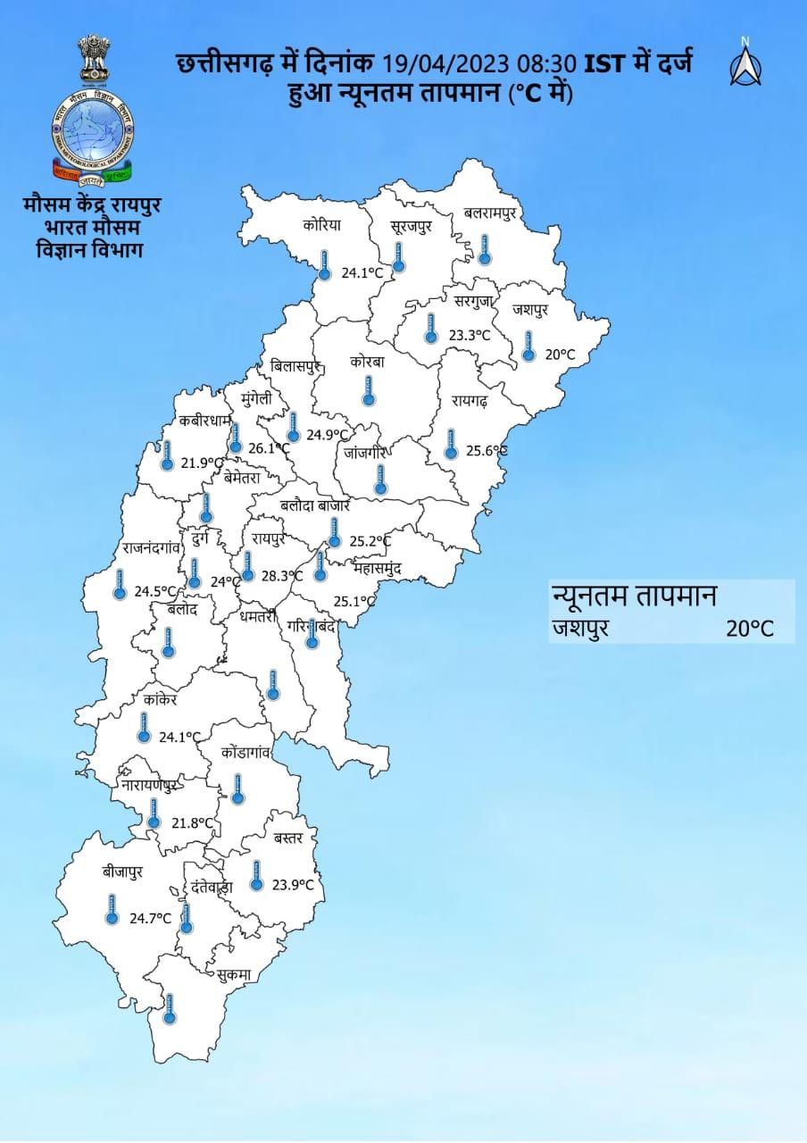 छत्तीसगढ़ भीषण गर्मी की चपेट में, रातें भी गर्म गुजर रही