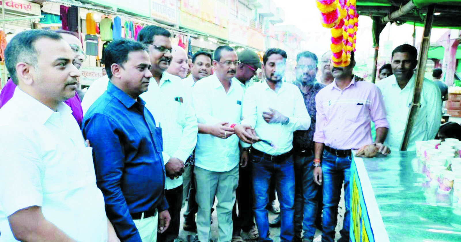 नपं अध्यक्ष ने किया सार्वजनिक प्याऊ का उद्घाटन