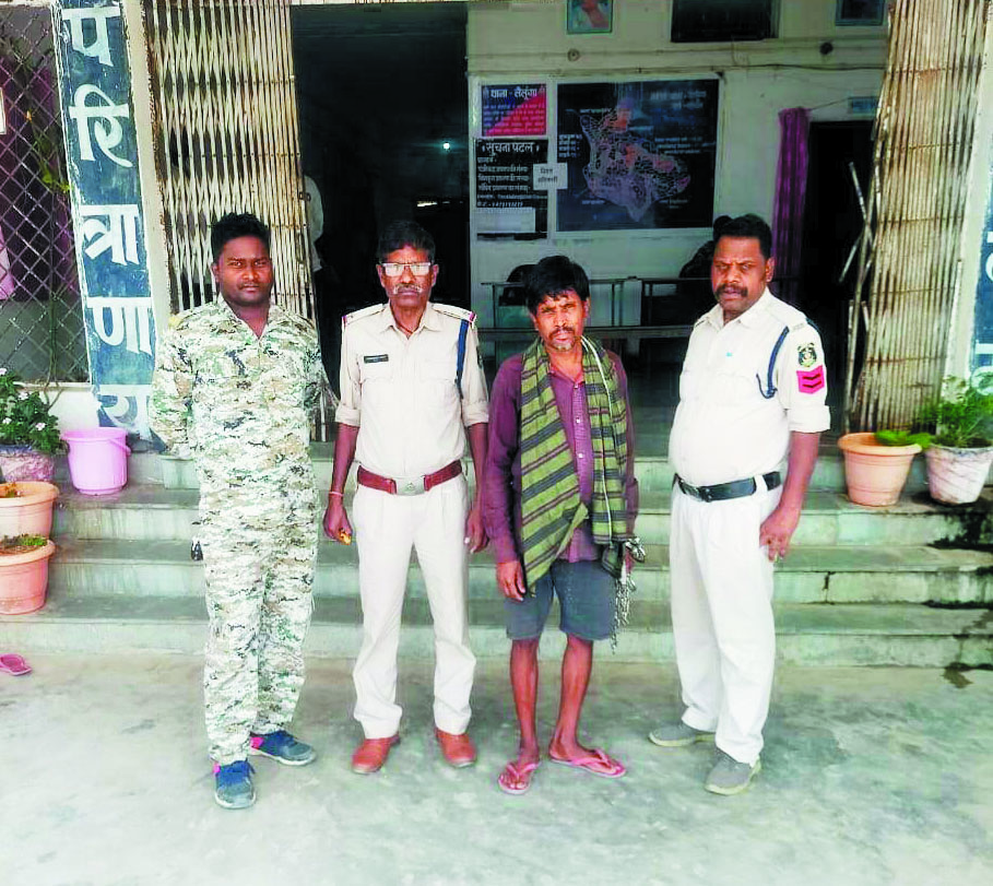 निस्तारी पानी, नाली विवाद को लेकर पड़ोसी पर टांगी से हमला, आरोपी गिरफ्तार  