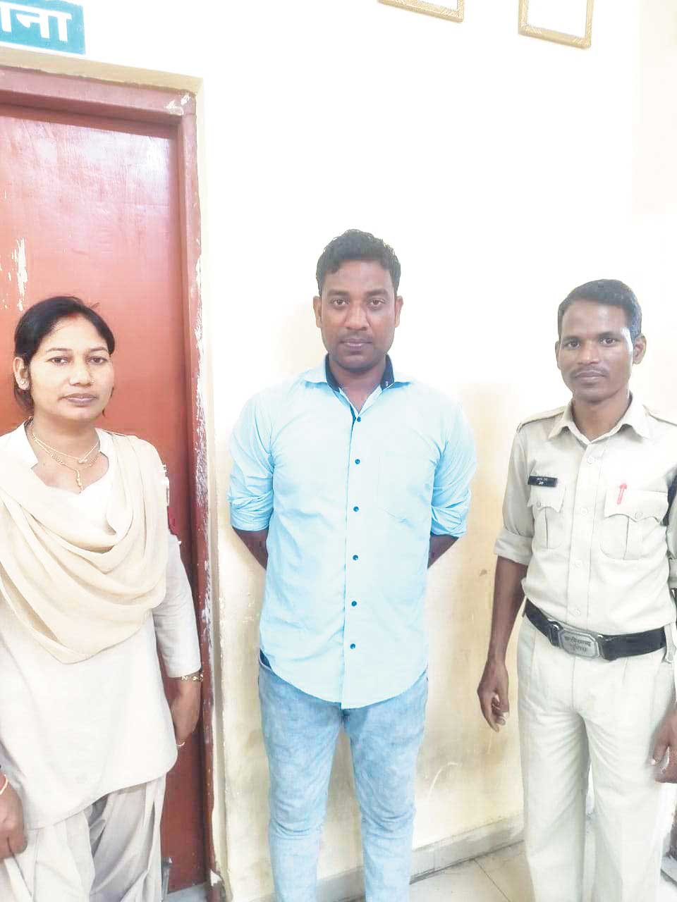 गर्भवती से मारपीट, आरोपी गिरफ्तार