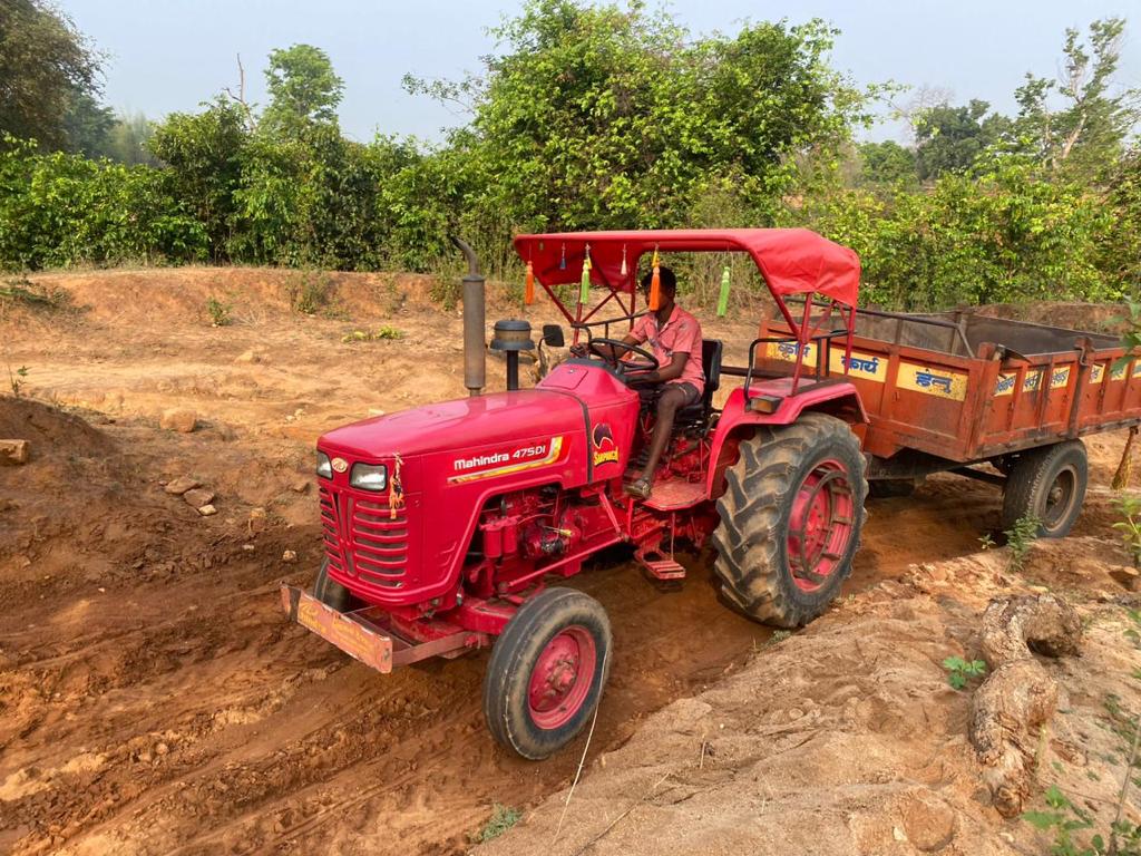 रेत की अवैध खुदाई व परिवहन, मसेनार व बालूद से गाडिय़ां जब्त