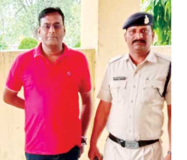 सरिया लेकर 18 लाख का बाउंस चैक देने वाला कारोबारी दमोह से गिरफ्तार