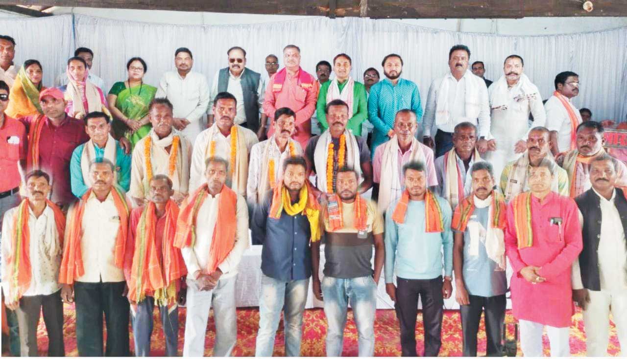 50 युवकों ने किया भाजपा प्रवेश