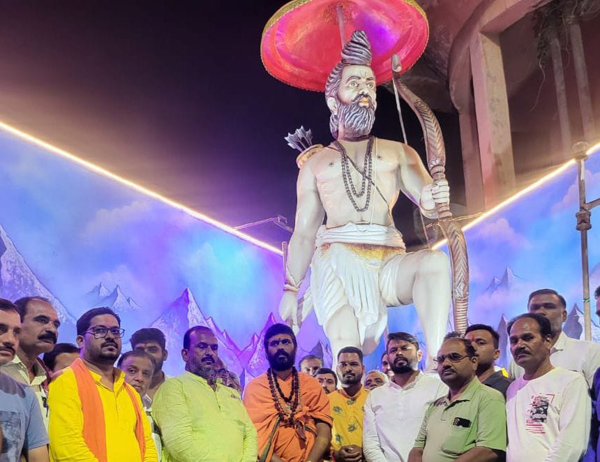 ब्राह्मण कुल में जन्मे भगवान परशुराम कर्म से क्षत्रिय थे-योगेश