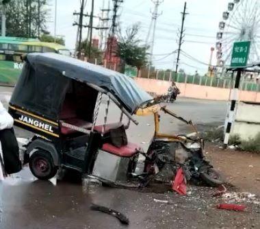 नशे में धुत कार चालक ने एक युवक  की जान ली, एक को किया घायल