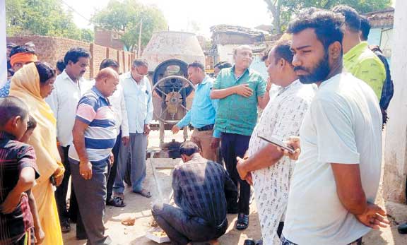 वार्डवासियों को जल्द मिलेगी सीसी रोड, भूमिपूजन