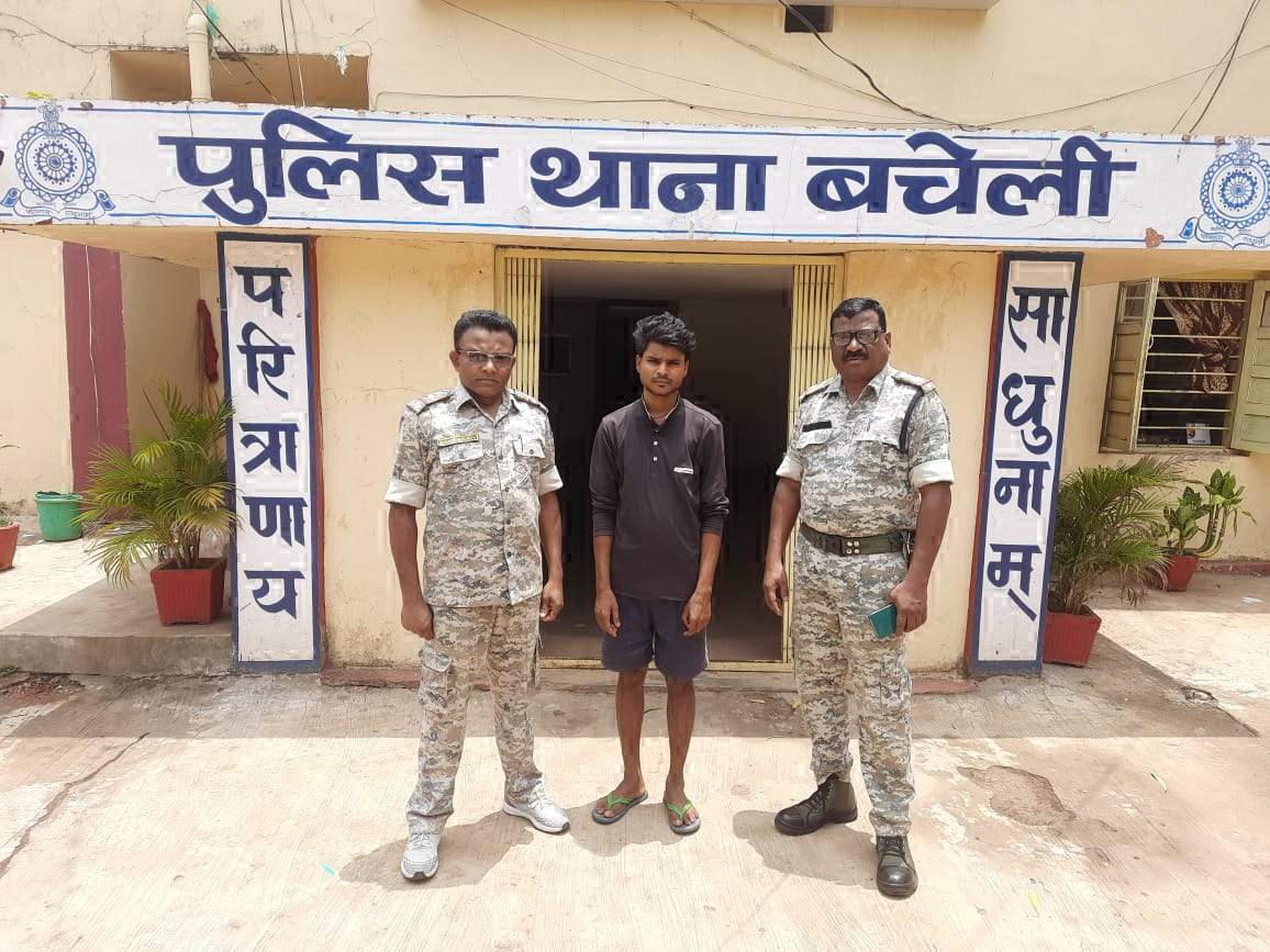 ट्रक से बैटरी चोरी करने वाला आरोपी गिरफ्तार 