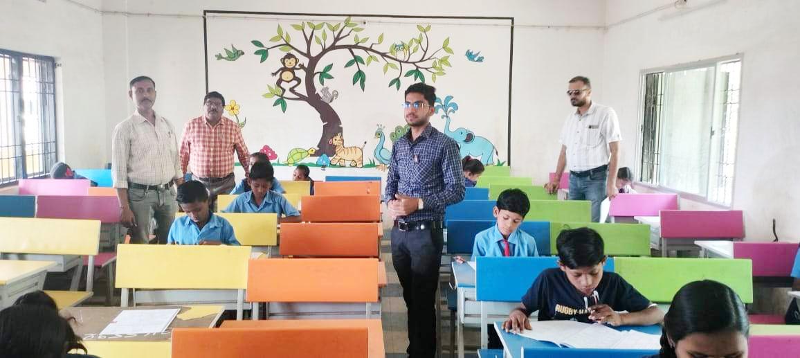 छुईखदान ब्लॉक  में 1505 बच्चों ने दी नवोदय की परीक्षा