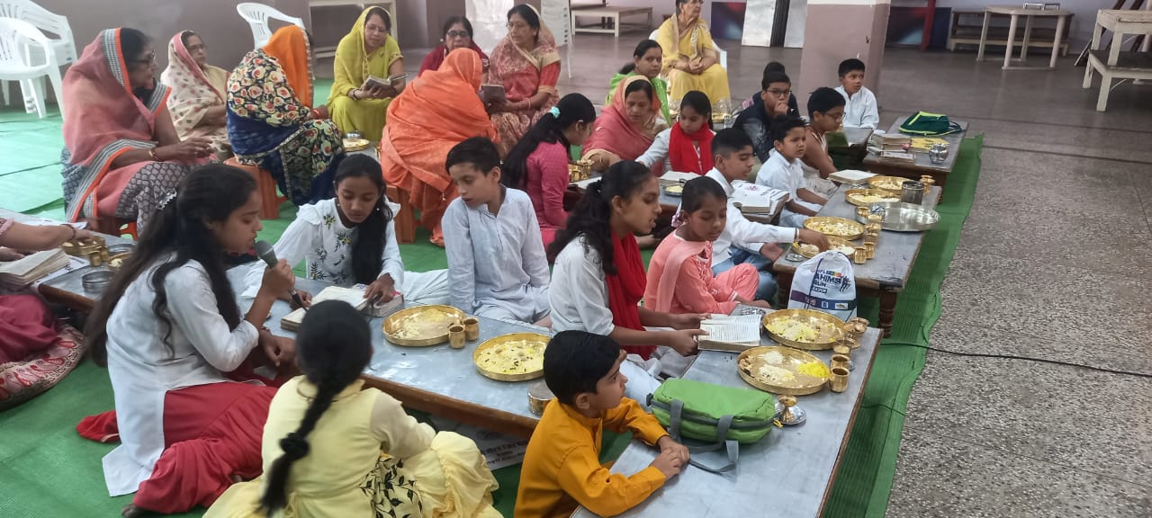 सेवाभाव ही परम धर्म है :  आदिश जैन 