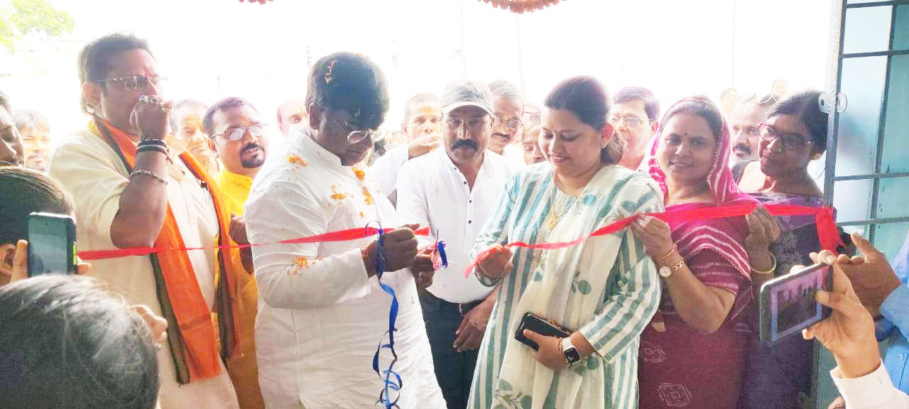 सर्व सुविधायुक्त  सामुदायिक भवन का विधायक ने किया लोकार्पण