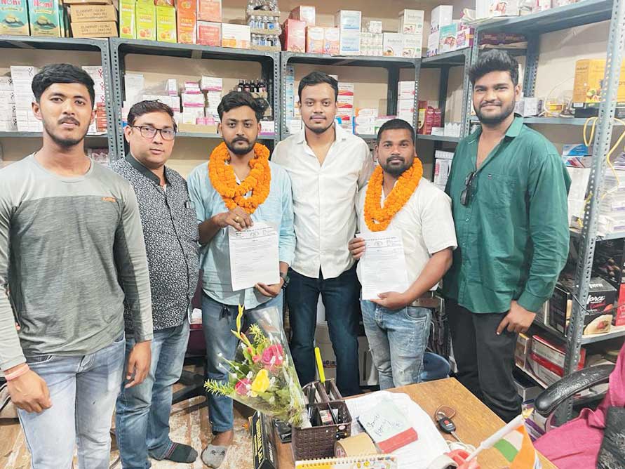 यश आईटी सेल जिला महासचिव विनोद जिला सचिव नियुक्त