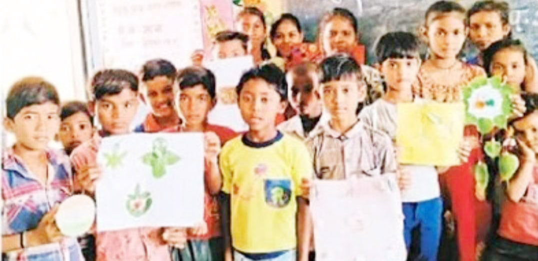 समर क्लास में बच्चे विविध कलाओं से हो रहे रूबरू 