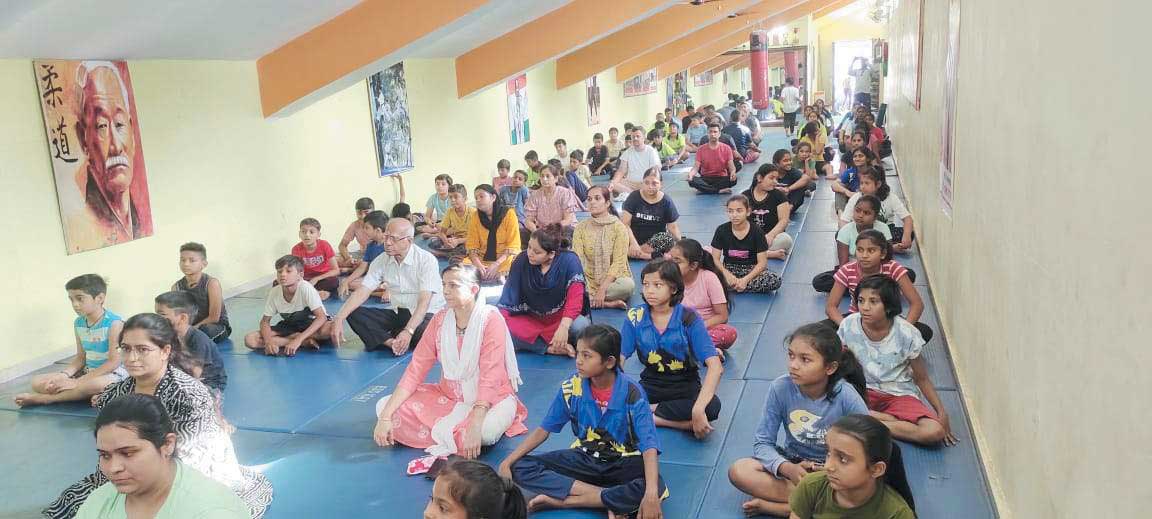 समर कैम्प का 13वां दिन, योगा दिवस के रूप में मनाया गया समर कैम्प का 13वां दिन, योगा दिवस के रूप में मनाया गया