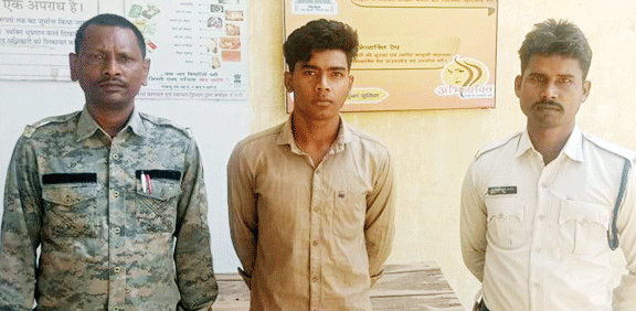 नाबालिग से रेप, आरोपी चंद घंटे में गिरफ्तार