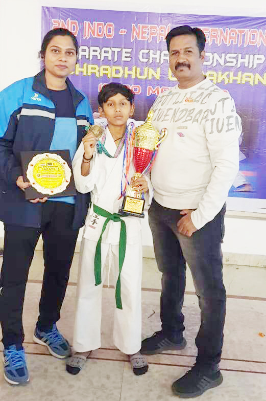 इंटरनेशनल कराते टूर्नामेंट देहरादून में संस्कार के छात्र ने जीता सिल्वर इंटरनेशनल कराते टूर्नामेंट देहरादून में संस्कार के छात्र ने जीता सिल्वर