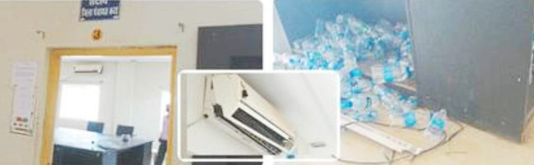 जिला पंचायत कक्ष में सदस्यों के बैठने के लिए जगह नहीं 