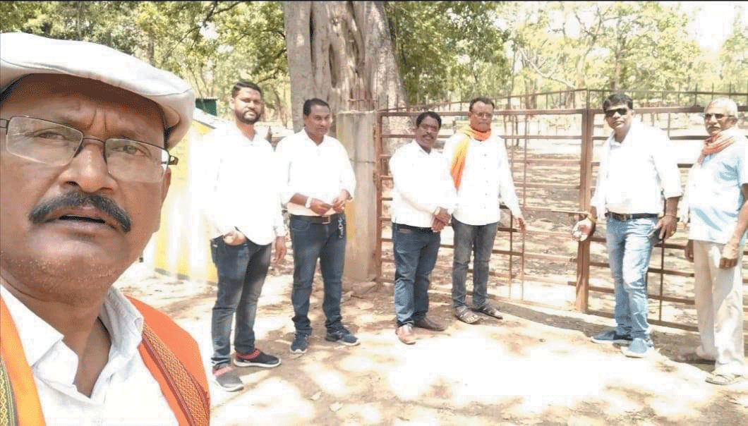 भाजपा मंडल ने 7 गौठानों का किया निरीक्षण, अव्यवस्थाओं पर राज्य सरकार को घेरा