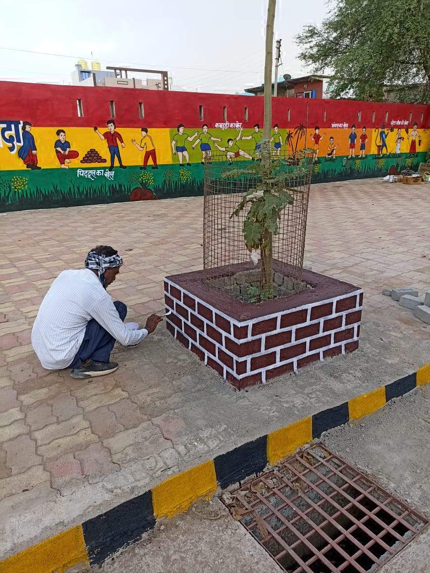 वेंडिंग जोन के साथ और स्वच्छ सर्वेक्षण का प्रचार वेंडिंग जोन के साथ और स्वच्छ सर्वेक्षण का प्रचार
