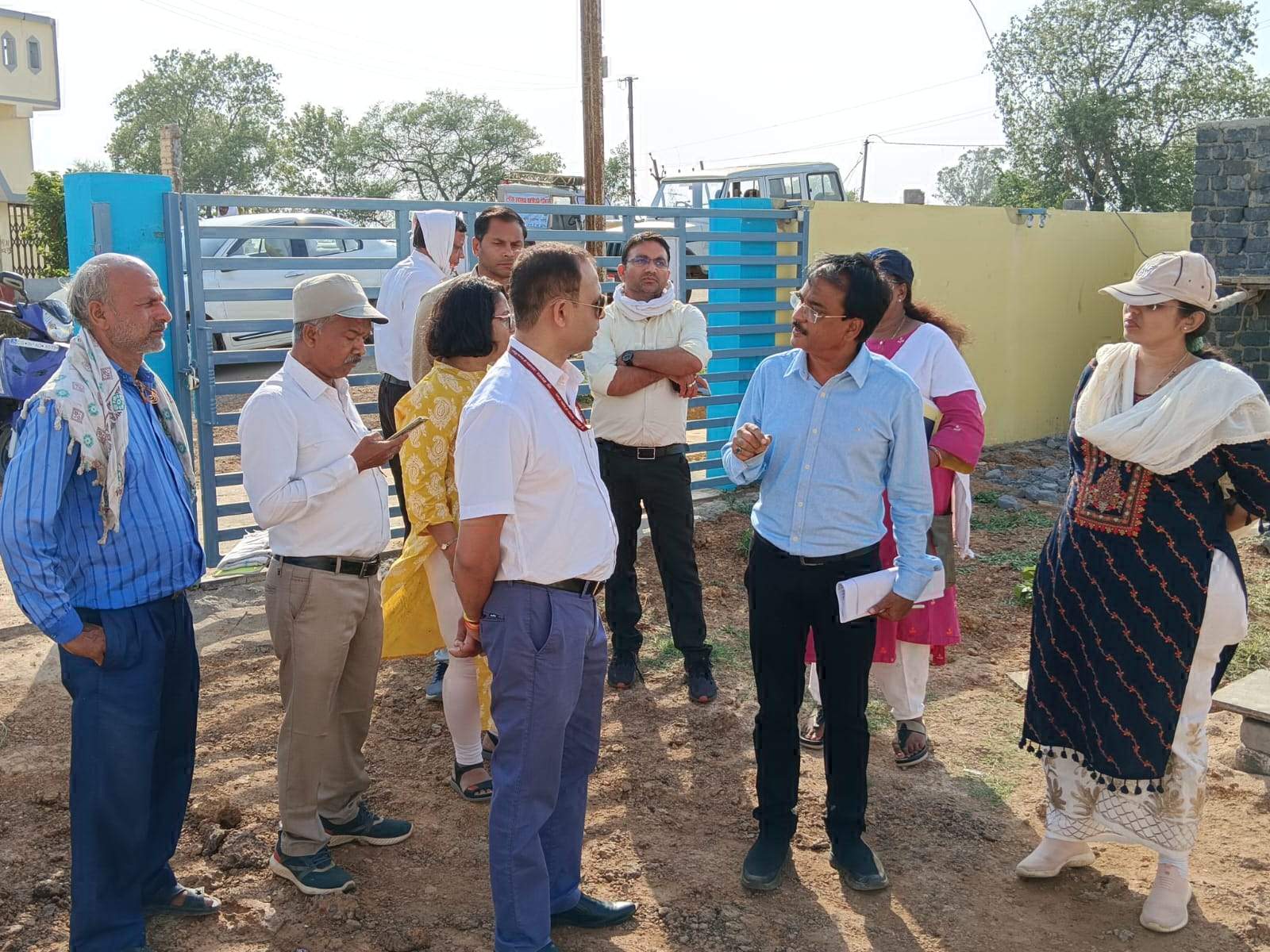 जिले में जल संरक्षण की दिशा में चल रहे कार्यों का भारत सरकार, जल शक्ति अभियान के नोडल अफसरों ने लिया जायजा जिले में जल संरक्षण की दिशा में चल रहे कार्यों का भारत सरकार, जल शक्ति अभियान के नोडल अफसरों ने लिया जायजा