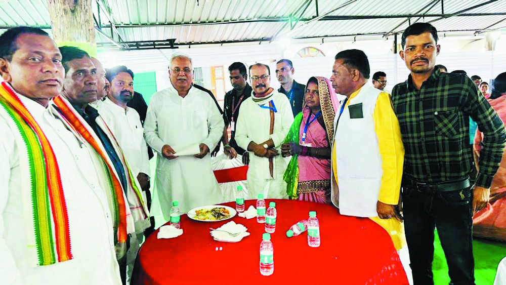 एमसीबी जिले के ग्रामीण बने मुख्यमंत्री के पहुना