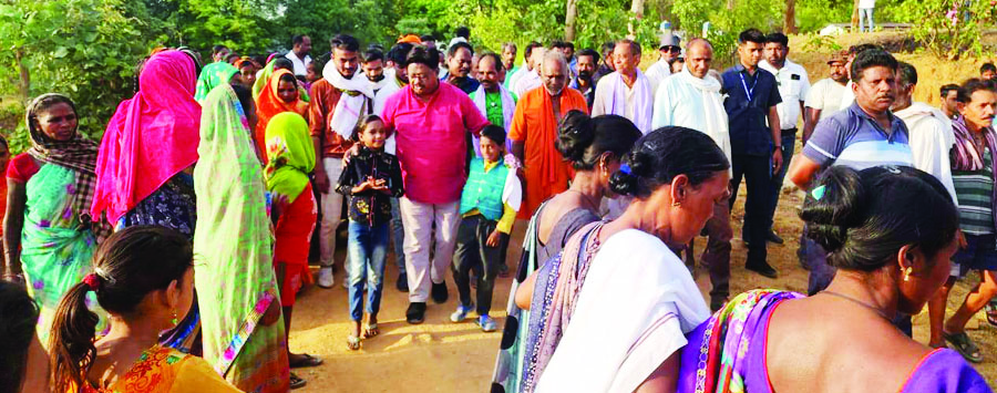 9 करोड़ 18 लाख के उद्यानिकी महाविद्यालय निर्माण के लिए मिंज ने किया भूमिपूजन