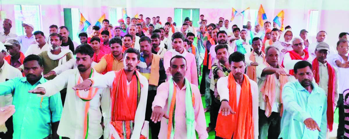 ओबीसी महासभा भरतपुर के पदाधिकारियों  का शपथ ग्रहण समारोह