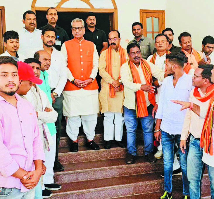 35 युवाओं ने किया भाजपा प्रवेश