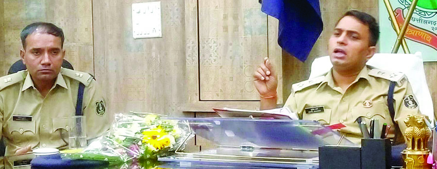 चोरी के मामले में थाना व जिला स्तर पर टीम बनाकर पुलिस कर रही काम-एसपी