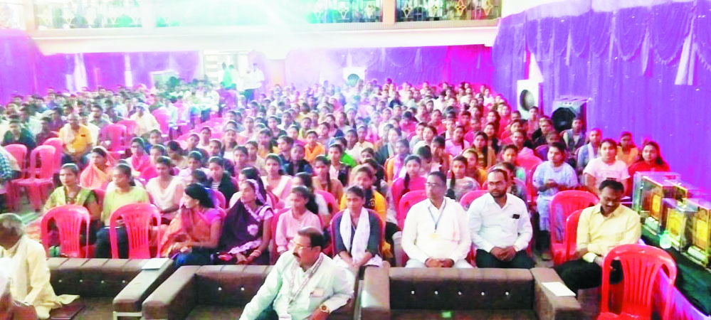 कैरियर गाइडेंस कार्यक्रम में मतदान के प्रति जागरूकता के लिए स्वीप गतिविधियों का संचालन