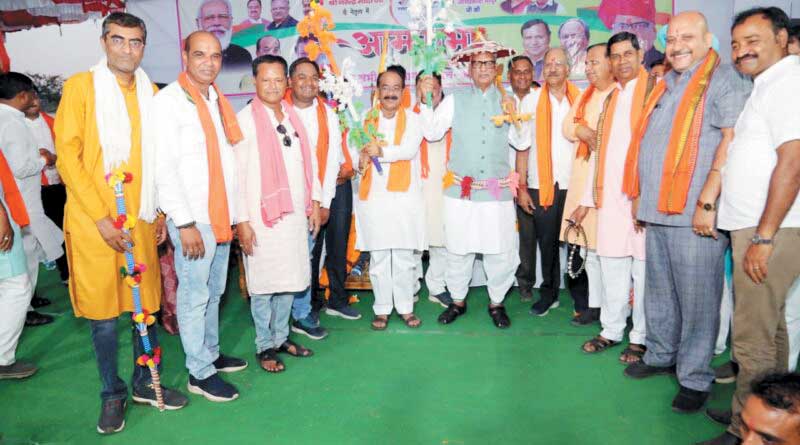 भाजपा की आमसभा ने बनाया चुनावी माहौल, कार्यकर्ताओं ने कसी कमर