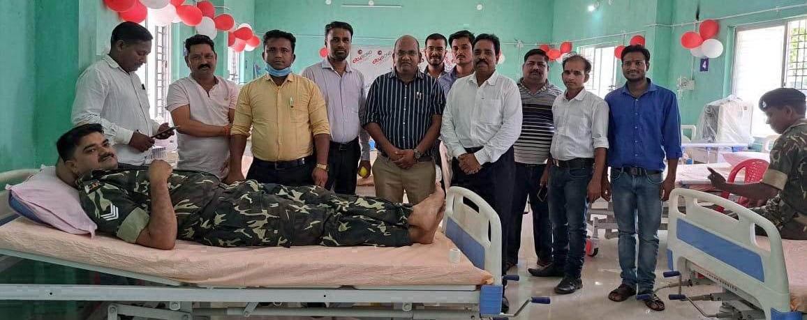 भीषण गर्मी में भी रक्तदान करने लोगों में उत्साह 