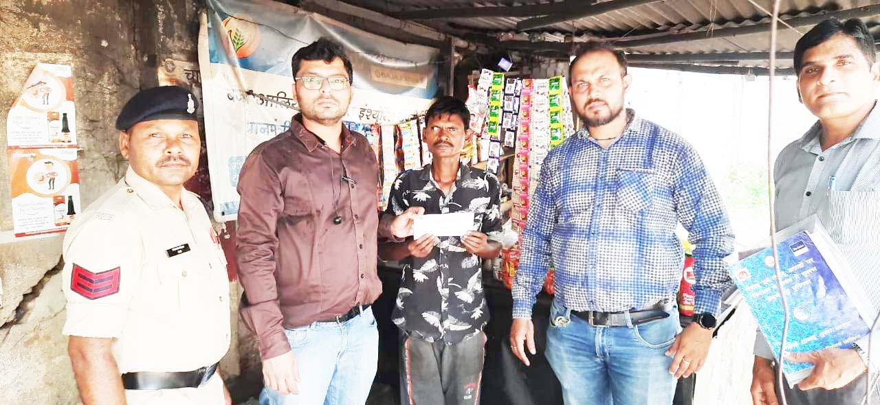 तम्बाकू नियंत्रण अधिनियम के तहत पांच दुकानों पर कार्रवाई