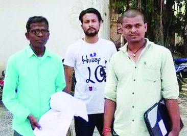 जनपद उपाध्यक्ष पर अवैध कब्जा का आरोप, थाने पहुंचा पीडि़त