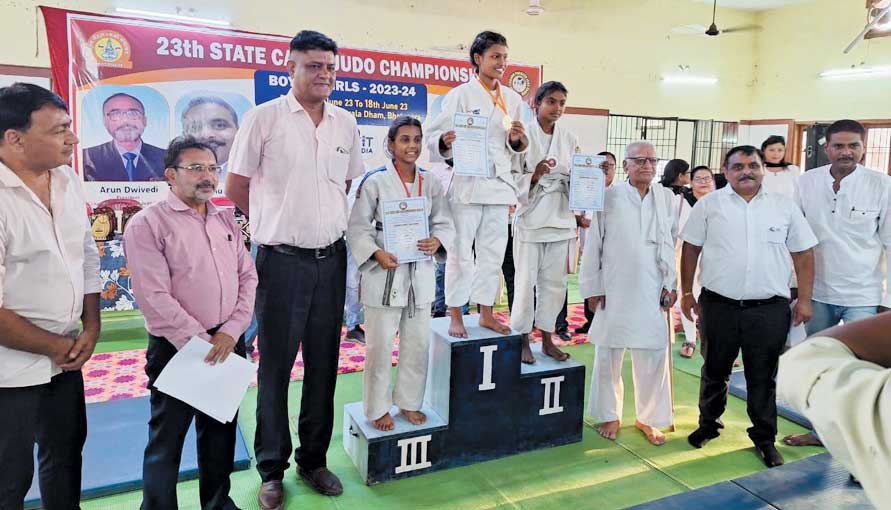 23वीं राज्य स्तरीय कैडेट जूडो प्रतियोगिता