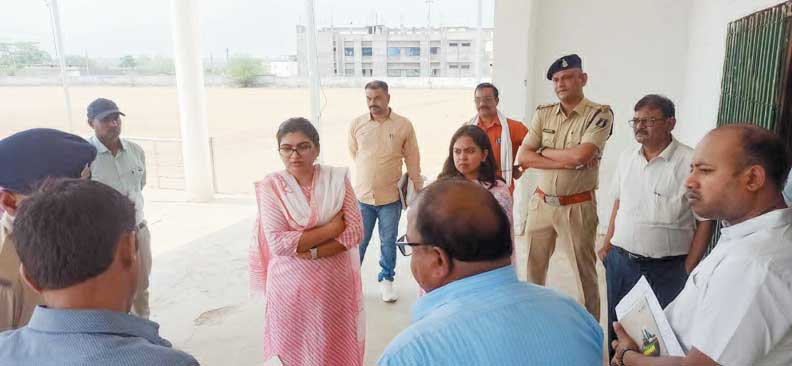 योग दिवस की तैयारी पूर्ण, जिपं सीईओ ने लिया जायजा