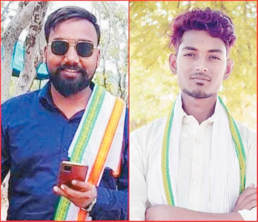 जितेंद्र, अहमद बने जिला युकां सोशल मीडिया जिला संयोजक