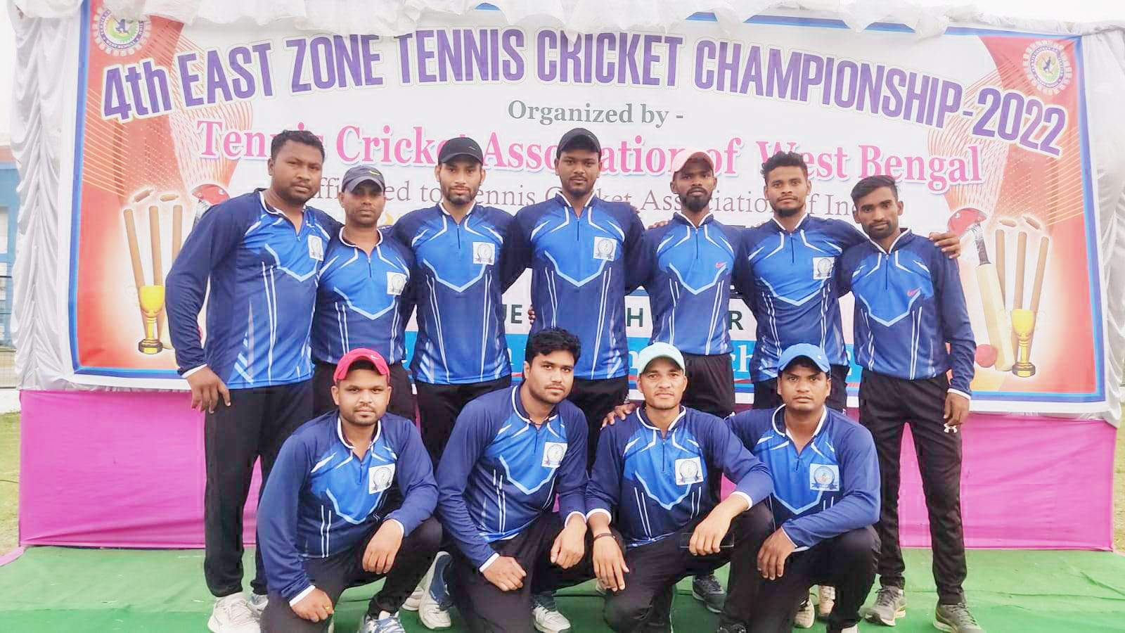 छत्तीसगढ़ टेनिस क्रिकेट सीनियर टीम मथुरा रवाना