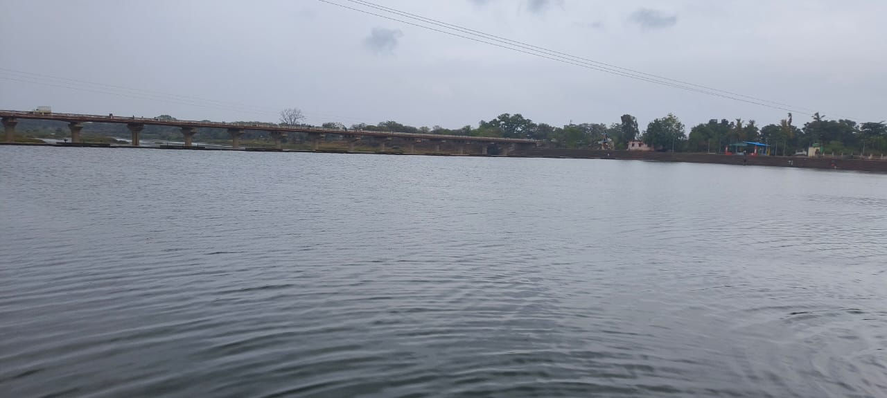 36 घंटे की बारिश से शिवनाथ में बेहतर हुआ पानी का भराव