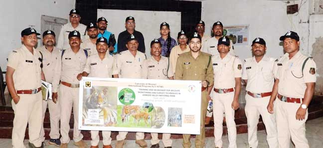 कांगेर घाटी राष्ट्रीय उद्यान में वाइल्ड लाइफ मॉनिटरिंग पर कार्यशाला
