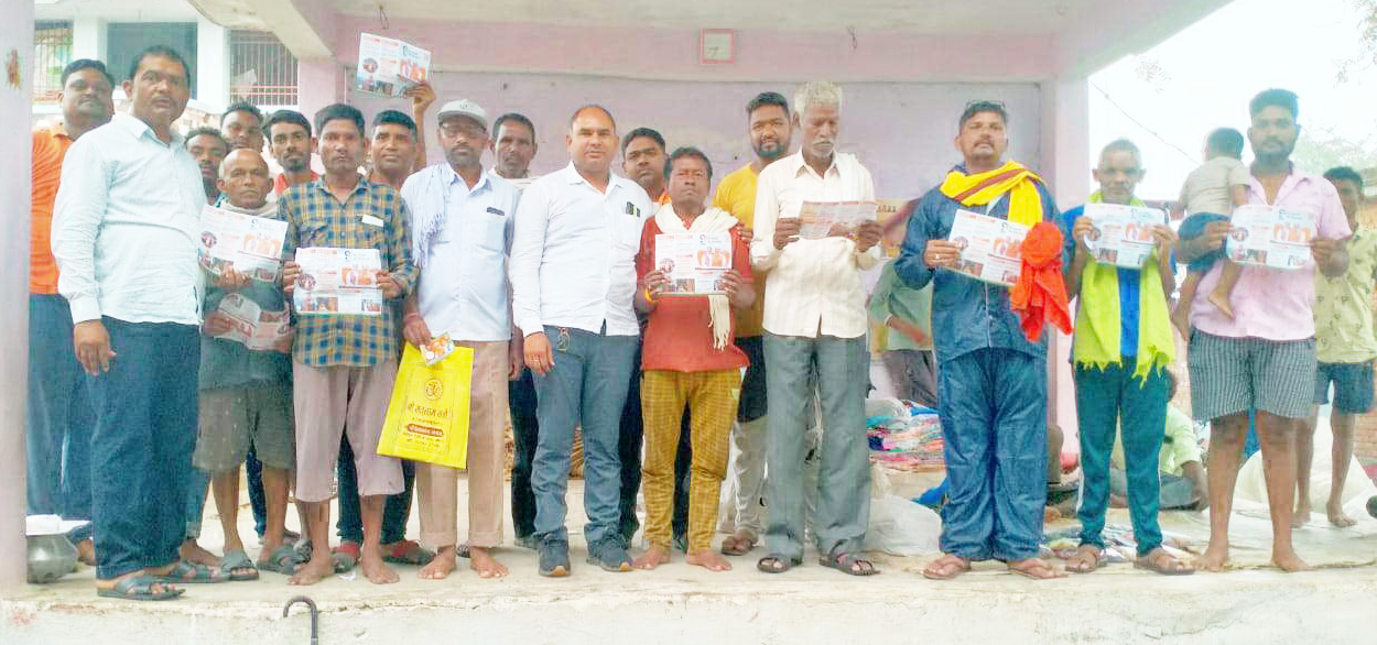 मोदी सरकार के 9 साल पूरे, भाजपाई  घर-घर संपर्क कर बता रहे उपलब्धियां