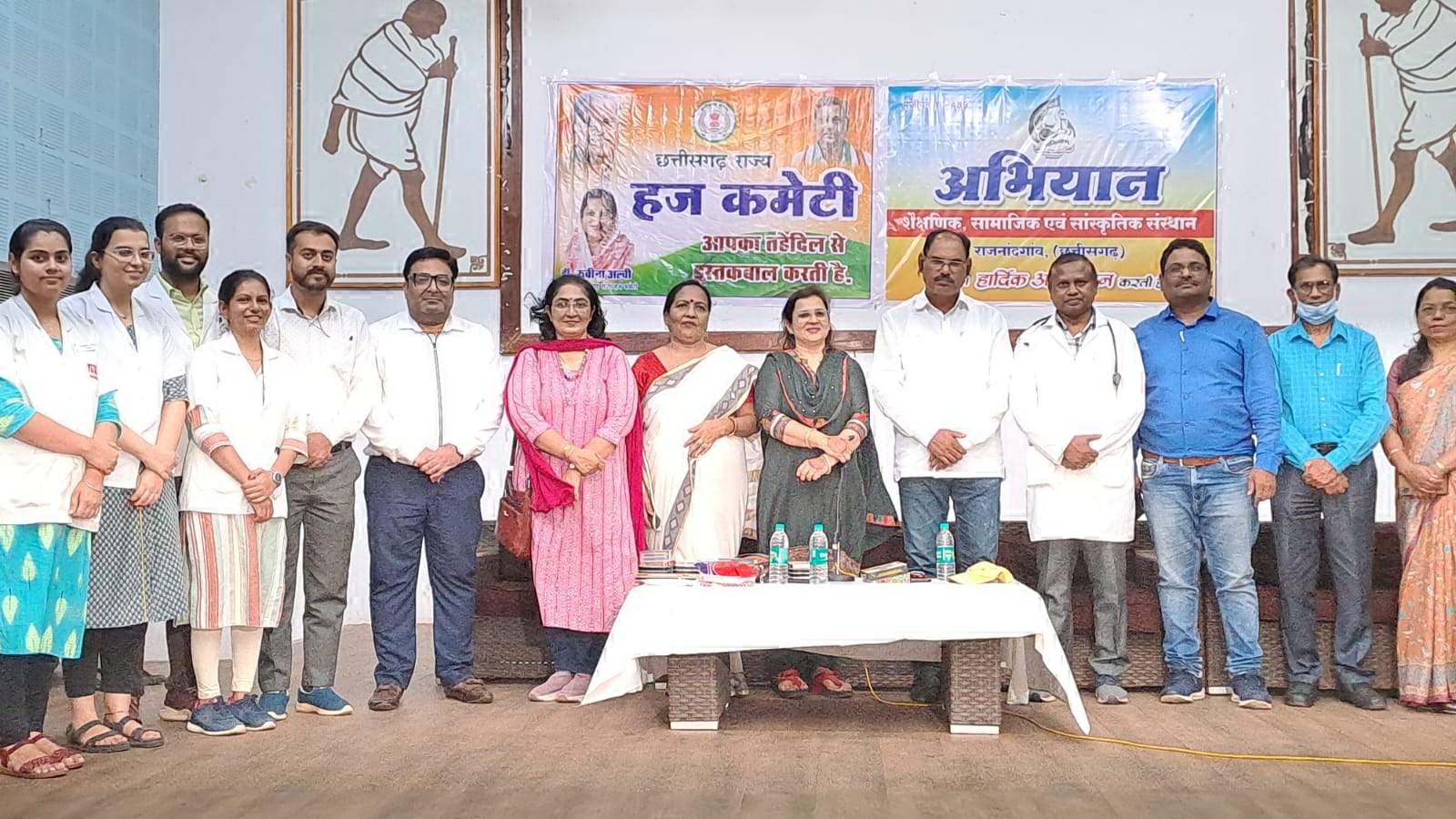 राज्य हज कमेटी व अभियान संस्था के संयुक्त प्रयास से वृहद महिला स्वास्थ्य परीक्षण शिविर - डॉ. रूबीना