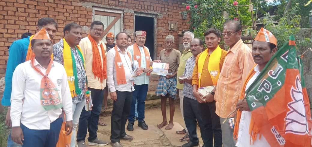 गांवों में भी भाजपा दे रही घर-घर दस्तक
