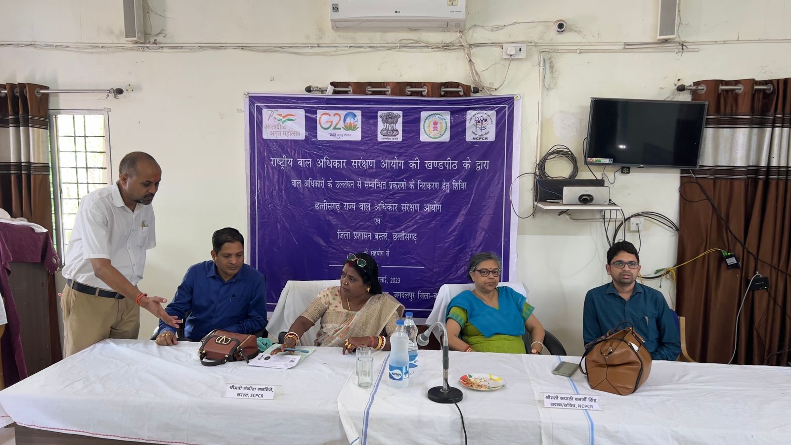 78 प्रकरणों का निराकरण, विभिन्न योजनाओं से ग्रामीणों को किया लाभान्वित