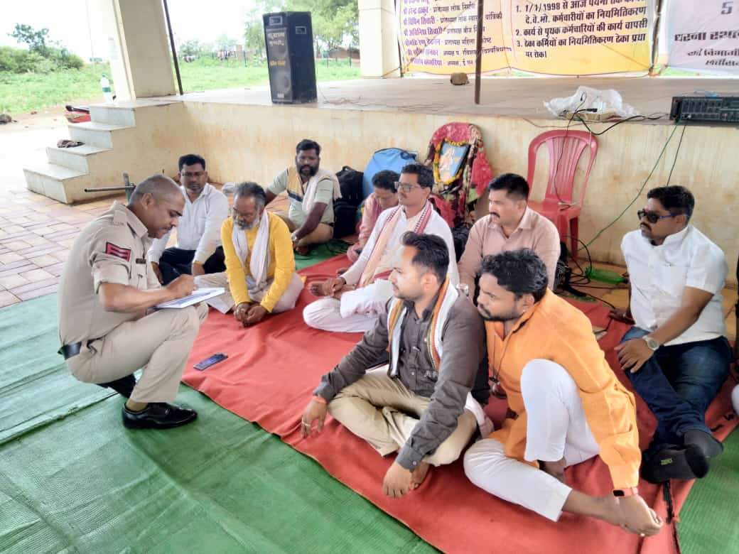 दैवेभो कर्मचारी संघ को समाजसेवी व भाजपा का मिल रहा है समर्थन