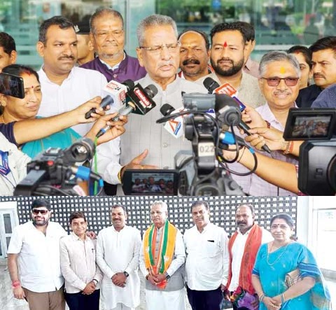 जब भय पैदा होता है, तो फेरबदल होता है, ओम माथुर का कांग्रेस पर हमला