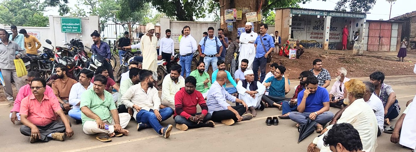 निर्मित बाईपास सडक़ चालू करने की मांग, आंदोलन की तैयारी 