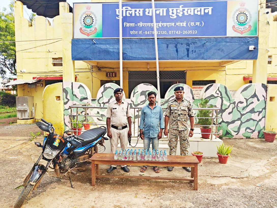 शराब परिवहन करते दो आरोपी पकड़ाए