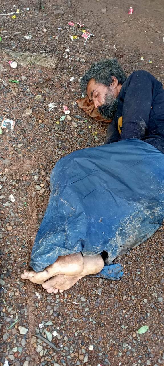 कोल्ड स्टोरेज के पास सोए युवक को समझा मृत,  मौके पर पहुंची पुलिस 