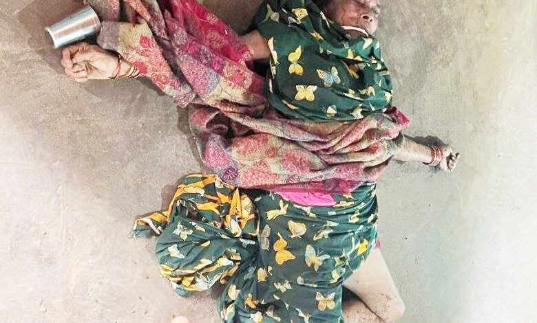 महिला की हत्या, लूट के इरादे से घटना को अंजाम देने का संदेह महिला की हत्या, लूट के इरादे से घटना को अंजाम देने का संदेह