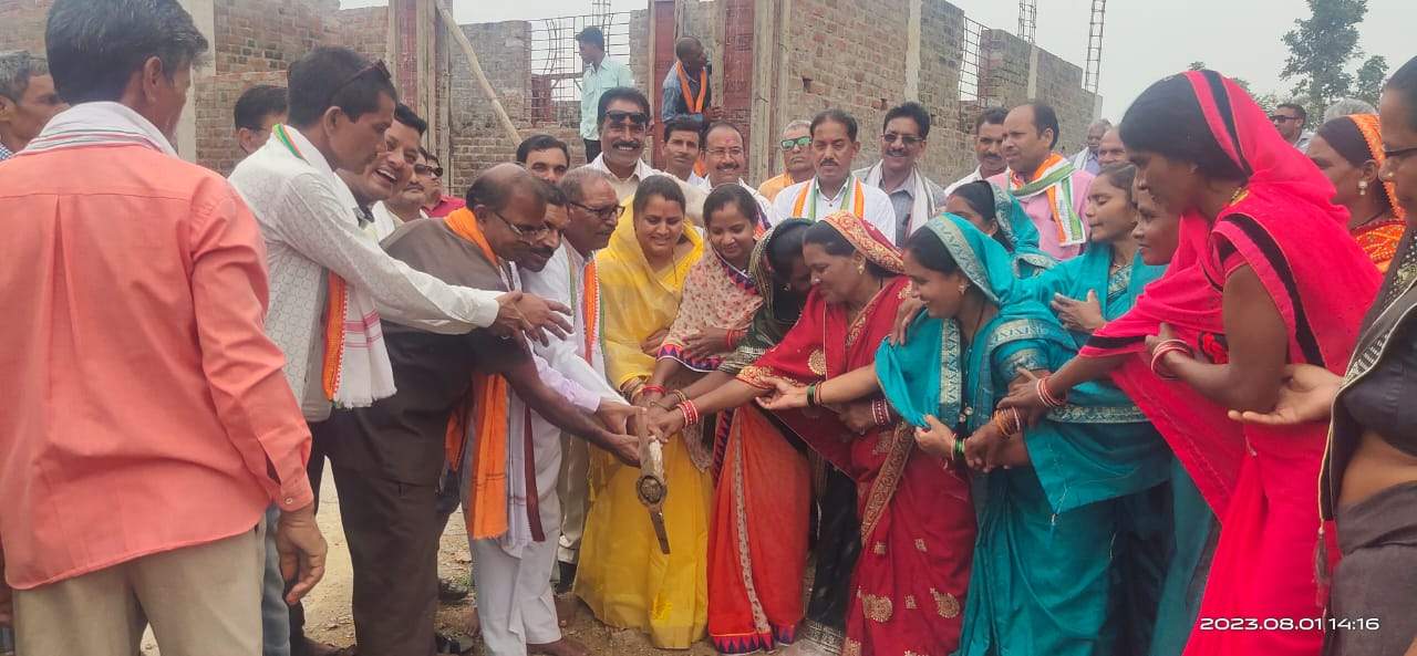 विधायक ने किया विकास कार्यों का लोकार्पण-भूमिपूजन